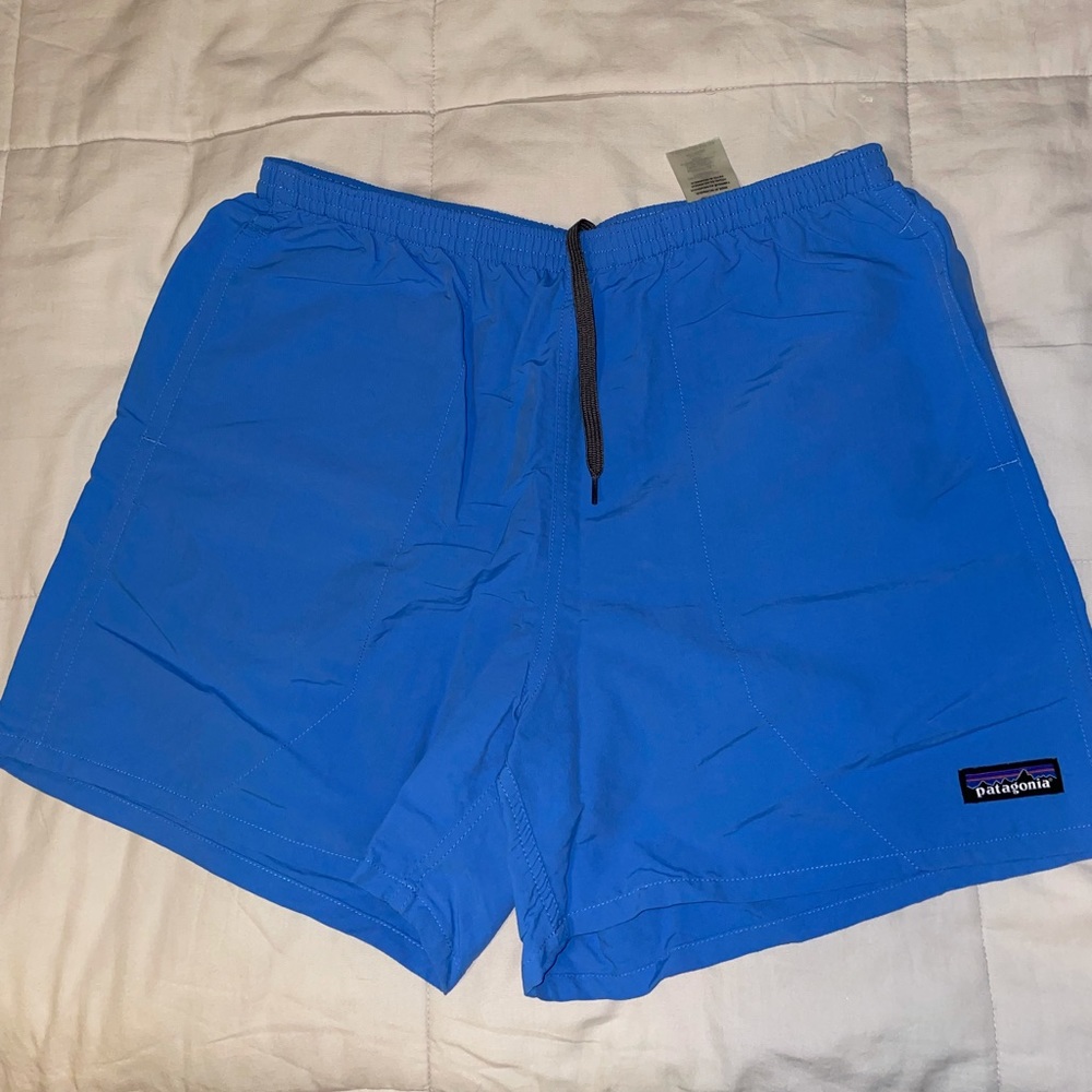 5” Blue Patagonia Shorts Size Medium